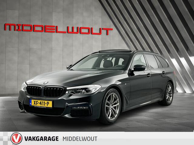 BMW 5-SERIE Touring 520i M-Sport Shadow Line Pano-dak/Leder/Camera/Memory