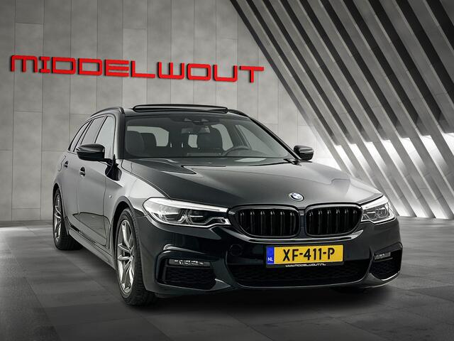 BMW 5-SERIE Touring 520i M-Sport Shadow Line Pano-dak/Leder/Camera/Memory