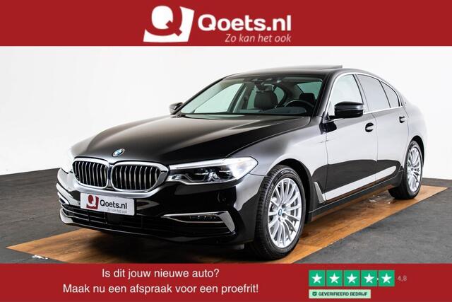 BMW 5-SERIE 530i xDrive High Executive Luxury Line - Trekhaak - Panoramadak - Comfort Access - Driving Assistant Plus - Head up - Comfortstoelen - Elektrisch verwarmde voorstoelen - Hifi - Grootlichtassistent -