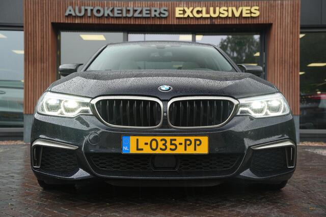 BMW 5-SERIE M550i xDrive High Executive Schuifdak Adapt. Cruise Massage Harman/Kardon Stoelvent. 20''LM