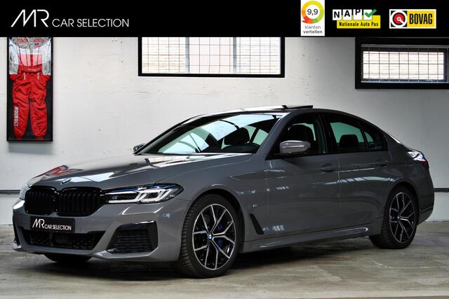 BMW 5-SERIE 530i High Executive | M-Sport | 19 inch | Schuifdak | Keyless | Adapt. Cruise | NL auto | BTW |