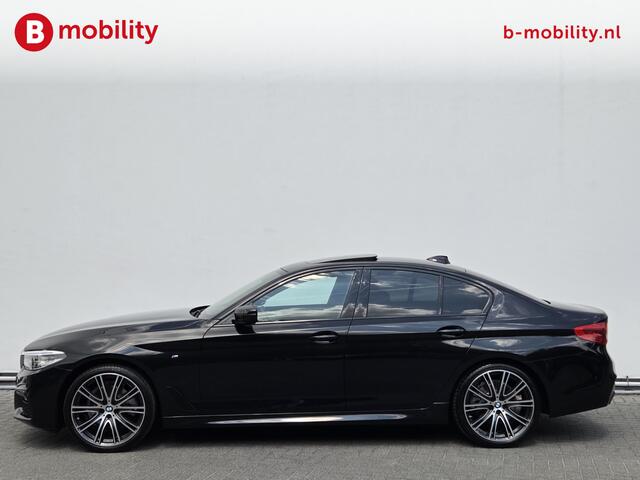 BMW 5-SERIE 520i High Executive M-Sport Schuif/Kanteldak Head-Up LED | Achteruitrijcamera | Hifi | DAB Audio | Apple CarPlay | NL Auto!