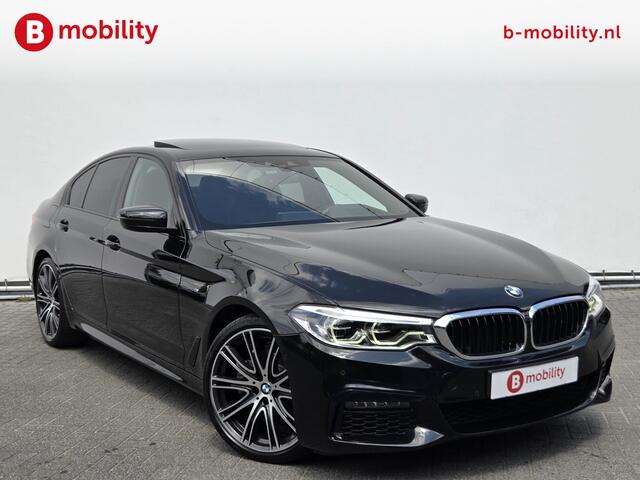 BMW 5-SERIE 520i High Executive M-Sport Schuif/Kanteldak Head-Up LED | Achteruitrijcamera | Hifi | DAB Audio | Apple CarPlay | NL Auto!