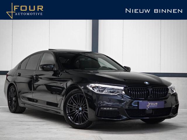 BMW 5-SERIE 520i M Sport | Schuifdak | Comfort | HIFI | All Black | Memory |