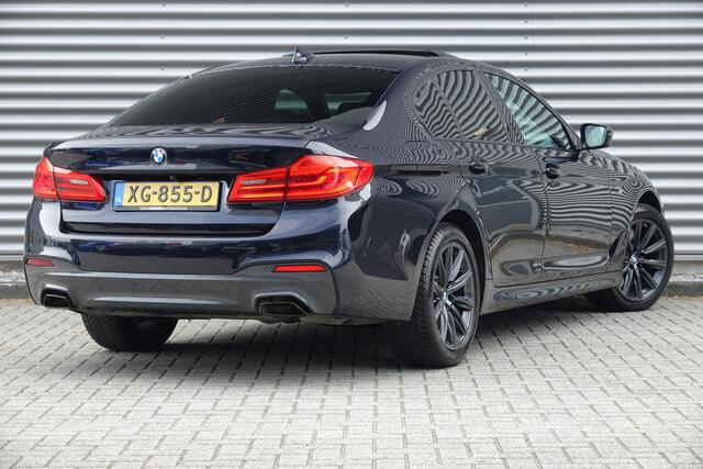 BMW 5-SERIE 540i xDrive High Executive M-Sport | Schuifdak | Massage | HUD | H&K | ACC | 360 |