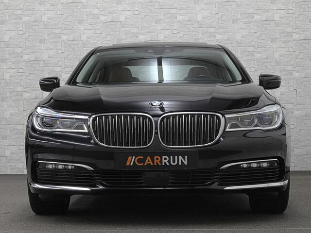 BMW 7-SERIE 730d xDrive | Schuifdak | Massage | 360 Camera | Soft-Close | ACC | Laser-LED | Indiv. Leder | Luchtvering | Achterasbesturing | Comfortstoelen | Stoelventilatie | Head-Up | 4-Zone Clima | Keyless-Entry | Driving Assist Pro. | Sfeerverlichting |