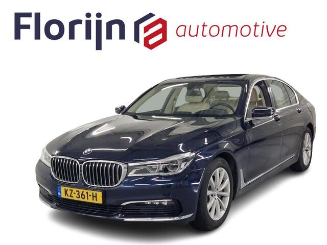 BMW 7-SERIE 740i High Executive | 56000km | Org NL | Schuifdak | Afn Trekhaak | Luchtvering | Volleder | HUD | Surround View | ParkAssist | Softclose | Achteras besturing | Etc...