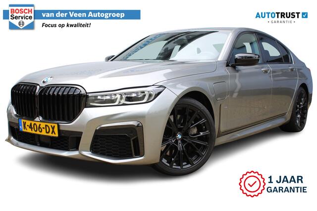 BMW 7-SERIE 745e High Executive M-sport | Incl. 12 maanden Garantie | Carbon core | Head-up Display | Stoelverwarming & ventilatie | Elektrisch verstelbare stoelen met memory | Adaptive cruise | Achteruitrijcamera | Harman/Kardon Audiosysteem | Keyless GO | Luchtveri