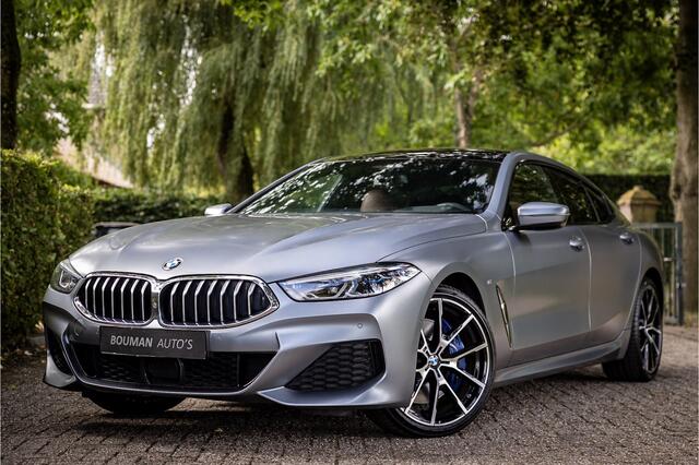 BMW 8-SERIE Gran Coupé 840i xDrive M Sport Frozen Grey Individual Achterasbesturing Soft Close Laser Panorama