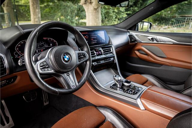 BMW 8-SERIE Gran Coupé 840i xDrive M Sport Frozen Grey Individual Achterasbesturing Soft Close Laser Panorama