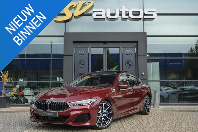 BMW 8-SERIE Gran Coupé 840i 333pk M-sport xDrive Panoramadak M8 seats Bowers&Wilkins Stoelkoeling Aventurin Rot 20" LMV