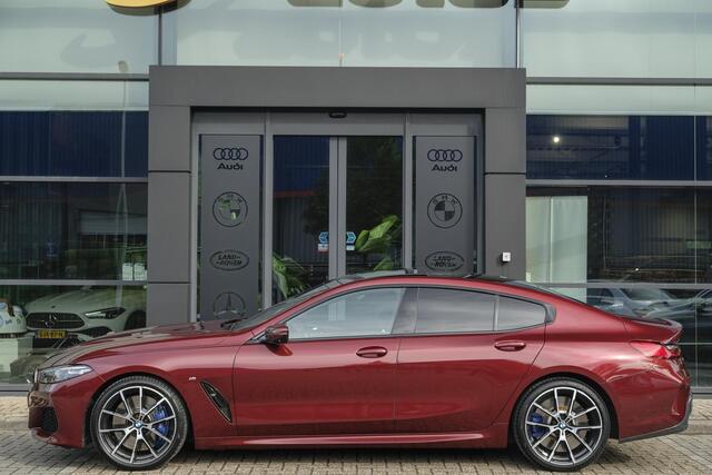 BMW 8-SERIE Gran Coupé 840i 333pk M-sport xDrive Panoramadak M8 seats Bowers&Wilkins Stoelkoeling Aventurin Rot 20" LMV