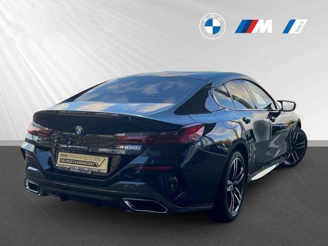 BMW 8-SERIE Gran Coupé M850i xDrive ** LASER, NAVI+, INDIVID. LEDER, HuD, ACTIVE STUUR ** 1e EIG - UNFALFREI - 5 jaar GARANTIE ** ** INFORMEER OOK NAAR ONZE AANTREKKELIJKE FINANCIAL-LEASE TARIEVEN **