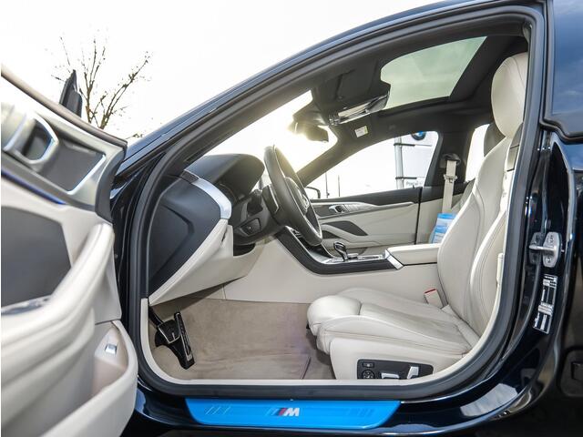 BMW 8-SERIE Gran Coupé 840i M-SPORT ** LASER, IND. LEDER, PANORAMA, NAVI+, ACC, HuD, H&K ** 1e EIG - ex BMW - UNFALLFREI ** ** INFORMEER OOK NAAR ONZE AANTREKKELIJKE FINANCIAL-LEASE TARIEVEN **