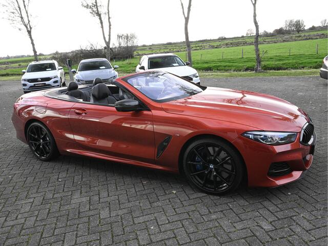 BMW 8-SERIE M850i 531pk xDrive High Executive Sunset Orange 4W Sturing Carbon Core