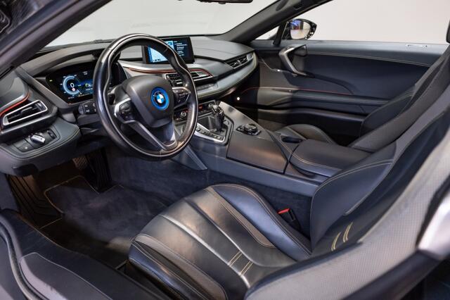 BMW I8 Hybrid 362 PK, Harman Kardon, Head-up, 20 Inch, Matzwart,