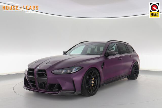 BMW M3 3-serie Touring 530PK xDrive Competition |BTW|Akrapovic|XPEL stealth|Wheel Force 20 & 21"|KW HAS schroefset|Eventuri intake + scoops|M-Race Track pack|M-Drivers package|carbon schaalstoelen|Harman&Kardon|HUD|
