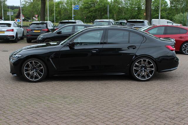 BMW M3 3-serie Competition / 360Camera / Carbon / Head-up / Keyless / Leder / 19'' / CarPlay / Dealer onderhouden / Stuur+Stoelverwarming / Dodehoek / DAB / ACC