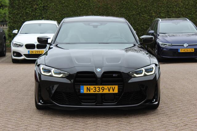 BMW M3 3-serie Competition / 360Camera / Carbon / Head-up / Keyless / Leder / 19'' / CarPlay / Dealer onderhouden / Stuur+Stoelverwarming / Dodehoek / DAB / ACC
