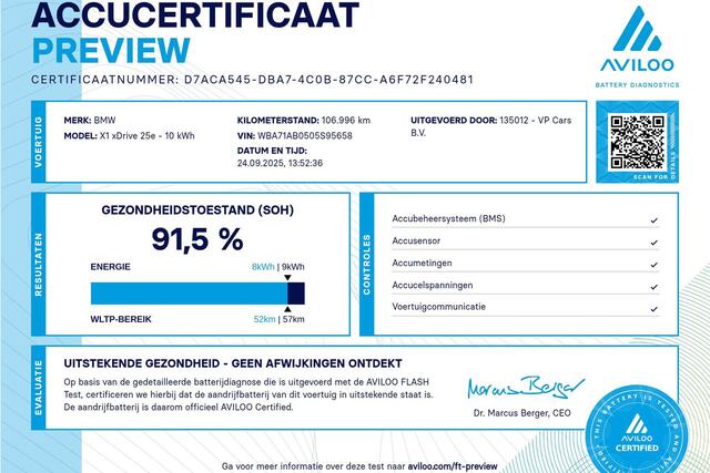 BMW X1 xDrive25e Head Up | Leder | Navigatie Plus | Selections