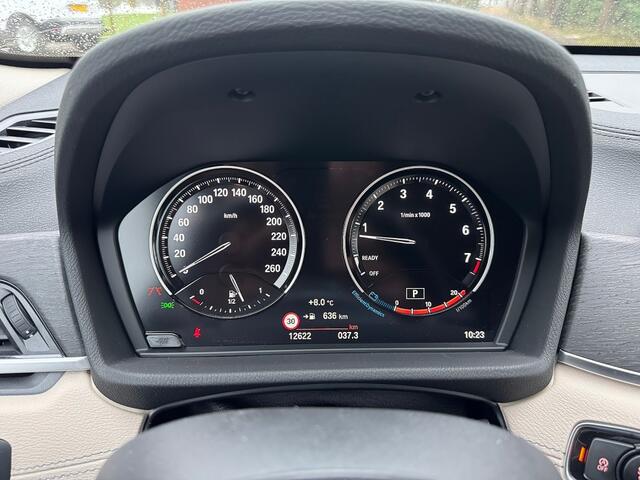 BMW X1 sDrive 2.0i 192pk autom ecc,beigeleer,lmv,navi,led,chroom,dglas,camera