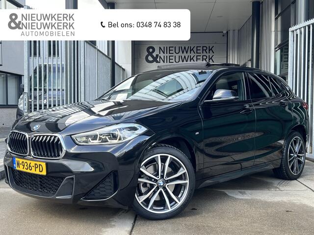 BMW X2 xDrive20i High Executive | M-SPORT | SCHUIF/KANTELDAK | NAVI XL | ADAPTIVE CRUISE CONTROL | LMV 19'' | CLIMATE CONTROL | PDC | STOELVERWARMING | LED | ELEKTR. ACHTERKLEP | BLUETOOTH