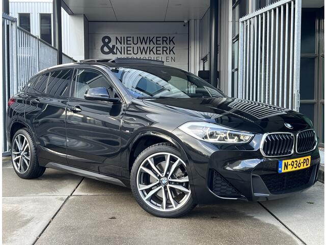 BMW X2 xDrive20i High Executive | M-SPORT | SCHUIF/KANTELDAK | NAVI XL | ADAPTIVE CRUISE CONTROL | LMV 19'' | CLIMATE CONTROL | PDC | STOELVERWARMING | LED | ELEKTR. ACHTERKLEP | BLUETOOTH