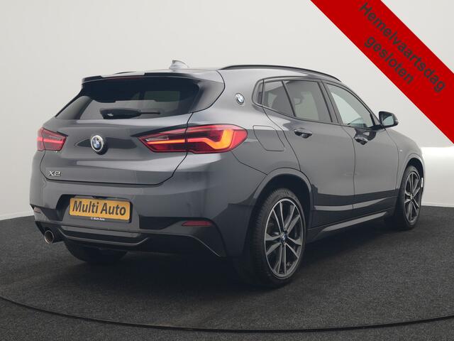 BMW X2 sDrive18i M Sport 140pk Dealer O.H. | Camera | Lederen Sportstoelen Verwarmd | Led Koplampen | Sfeerverlichting | Standkachel | Navigatie | DAB | 19''L.M. |