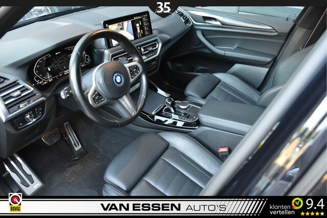 BMW X3 xDrive30e High Executive M-Sport Pano Navi Leder Camera Keyless Memory 21-Inch!