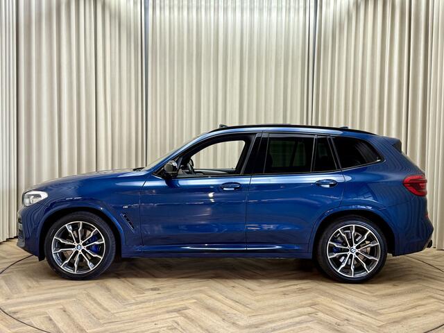 BMW X3 xDrive30i High Executive Edition *M-Sport* Panoramadak / F1 Flippers / Leder / 360 Camera / LED / Stoelverwarming / Navigatie / Cruise / 20'' LMV
