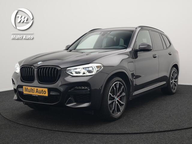 BMW X3 xDrive30e M Sport Plug In Hybrid 292pk PHEV | Trekhaak Af Fabriek | Head up | Adaptive Cruise | 360 Camera | Harman Kardon | Lederen Sportstoelen Verwarmd | Pilot Assist | Apple Carplay | Keyless | Navigatie | Bliss |