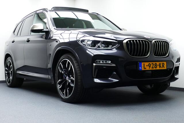 BMW X3 M40i 360pk xDrive High Executive. Panodak, Adaptief Cruise, H&K, 360 Camera, 21"LMV, Haak 2400kg