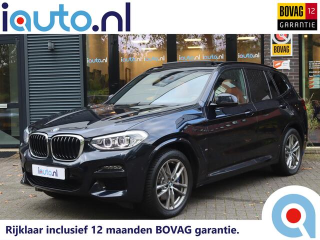 BMW X3 xDrive30e M-Sport Shadow Pano/Camera/Leder/Keyless/Sfeer/App-Connect/LED+/19"/Trekhaak wegkl.