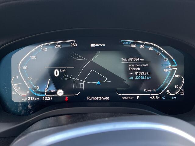 BMW X3 xDrive30e High Executive M Sport 19''/M-zetels/Panoramadak/Trekhaak/Leder + memory/360 camera/Harman Kardon/Keyless/Dodehoek/Adaptieve Cruise/Head-up/Stoelverwarming v+a