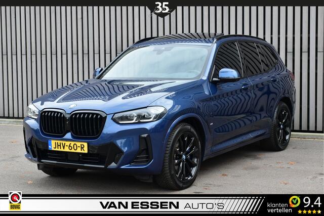 BMW X3 xDrive30e High Executive M-Sport Pano 360-Camera Trekhaak Stoel/Stuurverw. ACC M- Zetels Uniek!