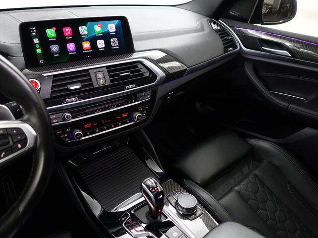 BMW X3 M Competition 510pk- Carbon, Harman Kardon, Stoelventilatie, 360 Camera, Head Up, Sfeerverlichting, Elek Trekhaak