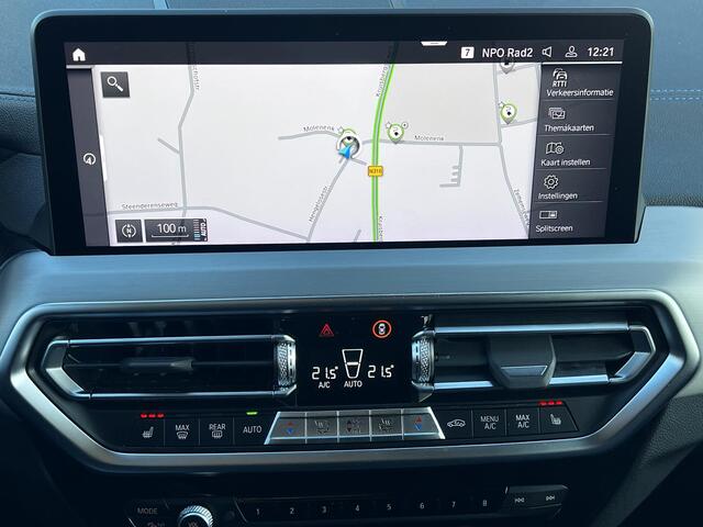 BMW X3 xDrive30e M-Sport Automaat / Zeer compleet / Elektrische trekhaak 2.000 kg / EAER 45 km / Head Up / Camera 360° / Adaptive Cruise / Elektr. panorma schuifdak / Elektr. klep en stoelen / M-Sport / Harman Kardon / 21" LM wielen 245/40R21 + 275/35R21/