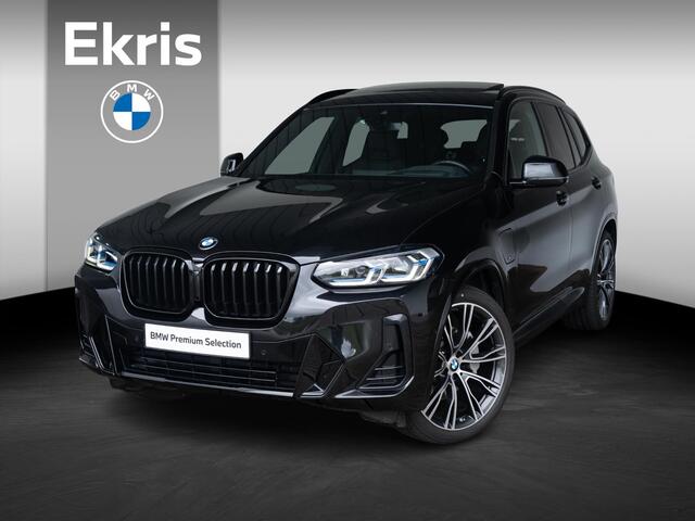 BMW X3 xDrive30e | M Sportpakket | M Sport Stoelen | Head-Up Display | Panoramadak | Stuurwielrand verwarmd | Comfort Access | Achteruitrijcamera | 21''