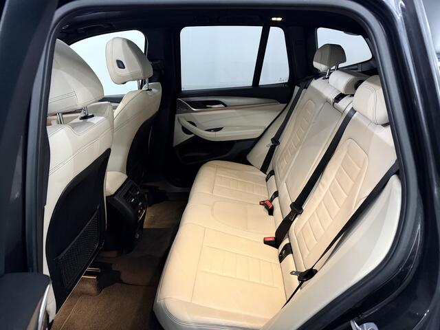 BMW X3 xDrive30i High Executive M Sport Panoramadak, Leder, 360 Camera, Navi, Head-up display, Memory stoelen, Elektrische achterklep, Rijstrook correctie