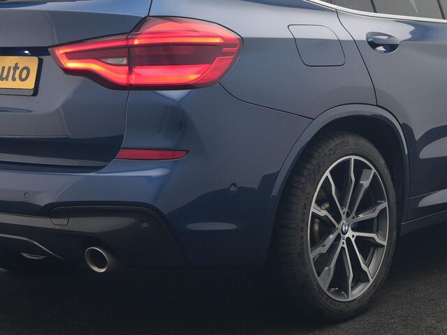 BMW X3 xDrive30e M Sport Plug In Hybrid 293pk Dealer O.H. PHEV | Trekhaak Af Fabriek | Camera | Adaptief Onderstel | Lederen Sportstoelen Verwarmd | Adaptive LED | Hifi Audio | Sfeerverlichting | 20"L.M | Virtual | Navigatie | DAB | Cruise Control |
