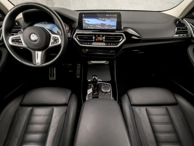 BMW X3 xDrive20d High Executive M Sport 191Pk Automaat (PANORAMADAK, M STUUR, LASER LED, APPLE CARPLAY, HARMAN/KARDON, STOELVERWARMING VOOR/ACHTER, LEDER, ELEK ACHTERKLEP, NIEUWSTAAT)
