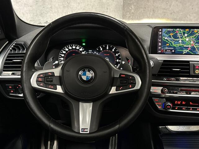 BMW X3 xDrive20i M Sport High Executive 184Pk Automaat (PANORAMADAK, M PAKKET, GROOT NAVI, 360 CAMERA, HARMAN/KARDON, LEDER, STOELVERWARMING, ADAPTIVE CRUISE, GETINT GLAS, TREKHAAK, NIEUWSTAAT)