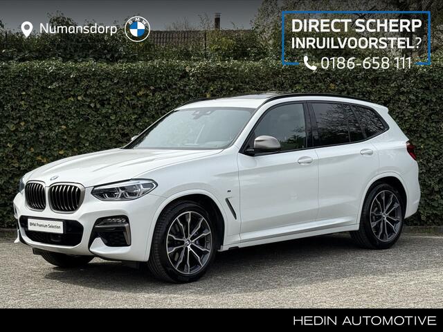 BMW X3 M40i xDrive | High Exe | 20" | Panorama | Driving Ass. Plus | Comfort Acces | 4x Stoelverw. | Head-Up | HiFi
