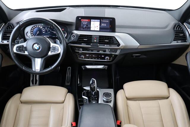 BMW X3 xDrive20i LAUNCH EDITION HIGH EXECUTIVE -PANO.DAK|HARMAN/KARDON|M-SPORT|HEAD-UP DISP.|PRIVACY.GLAS|CRUISE|NAVI|STOELVERW.|20"