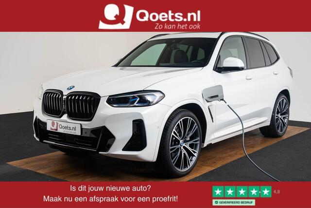 BMW X3 xDrive30e High Executive M Sport - Trekhaak - Panoramadak - Active Cruise Control - Head up - Harman Kardon - Elektrisch verstelbare/verwarmde voorstoelen - actieve stoelventilatie - Stuurwielrand verwarmd -