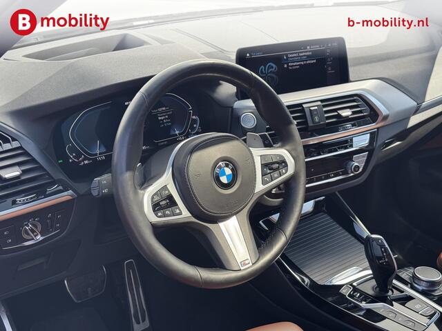 BMW X3 xDrive30e High Executive M-Sport Trekhaak Panoramadak Adaptive Cruise Control | Head-Up | Harman/Kardon | Elektrische Stoelen | Leer