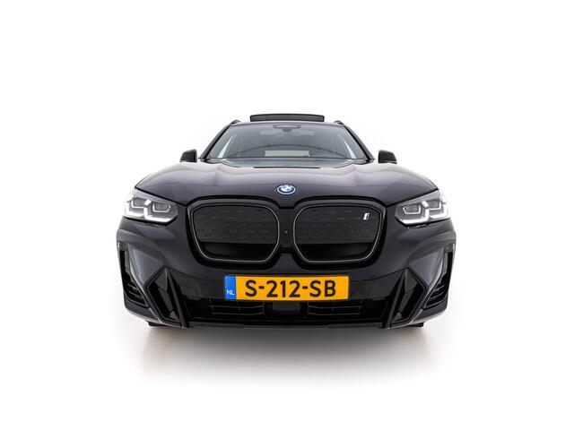 BMW X3 iX3 High Executive 80 kWh [ 3-Fase ] (INCL.BTW) Aut. *PANO | HEAD-UP | LEATHER | ADAPTIVE-CRUISE | FULL-LED | HARMAN/KARDON | TOP-VIEW | MEMORY-PACK | BLIND-SPOT | DIGI-COCKPIT | HEATED-COMFORTSEATS | DAB+ | NAVI-FULLMAP | 20''A