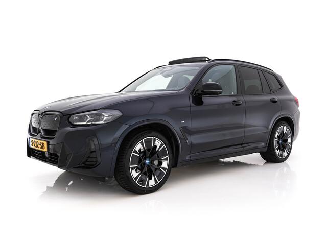 BMW X3 iX3 High Executive 80 kWh [ 3-Fase ] (INCL.BTW) Aut. *PANO | HEAD-UP | LEATHER | ADAPTIVE-CRUISE | FULL-LED | HARMAN/KARDON | TOP-VIEW | MEMORY-PACK | BLIND-SPOT | DIGI-COCKPIT | HEATED-COMFORTSEATS | DAB+ | NAVI-FULLMAP | 20''A