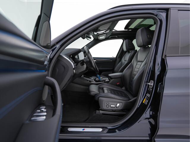 BMW X3 iX3 High Executive 80 kWh [ 3-Fase ] (INCL.BTW) Aut. *PANO | HEAD-UP | LEATHER | ADAPTIVE-CRUISE | FULL-LED | HARMAN/KARDON | TOP-VIEW | MEMORY-PACK | BLIND-SPOT | DIGI-COCKPIT | HEATED-COMFORTSEATS | DAB+ | NAVI-FULLMAP | 20''A