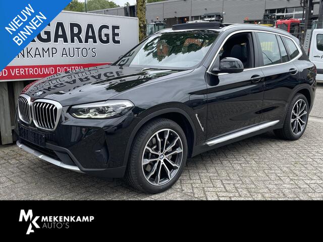 BMW X3 xDrive30e High Executive 20"/Panoramadak/Leder/Trekhaak/Adaptief onderstel/Geluidsisolerend glas/Camera/Apple Carplay & Android Auto